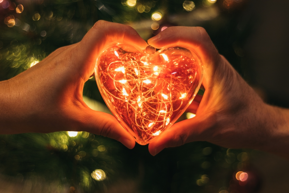festive heart