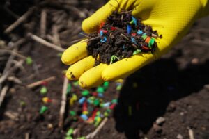 Microplastics in soil